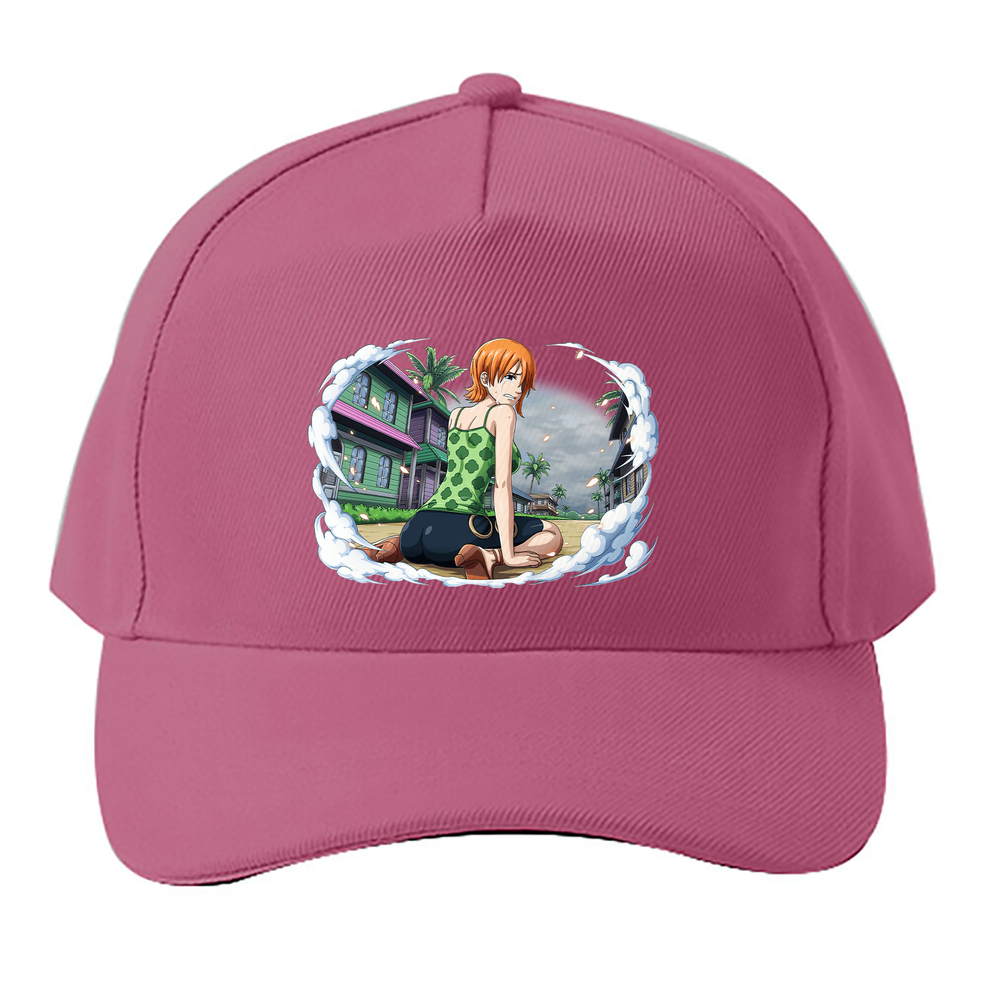 （画像用） ワンピース ナミ ONE PIECE Nami ベースボールキャップ 綿100％ 男女兼用 帽子 スポーツ
